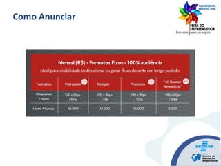 Como Anunciar
 