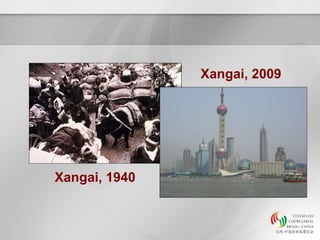 Xangai, 1940 Xangai, 2009 