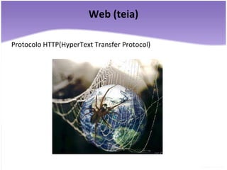 Web (teia) Protocolo HTTP(HyperText Transfer Protocol) 