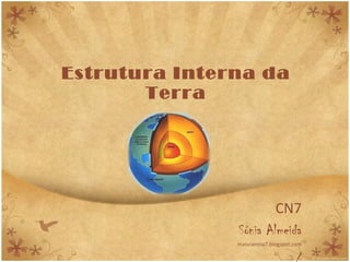 Estrutura Interna da Terra CN7 Sónia Almeida maisciencia7.blogspot.com / 