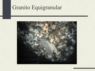 Granito Equigranular 