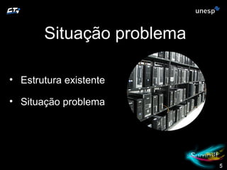 5 Estrutura existente Situação problema Situação problema 