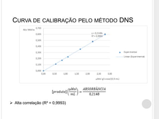 Extração, Caracterização e Imobilização da Enzima Invertase | PPTX