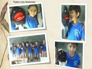 Teatro com fantoches 