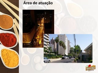 Área de atuação
 