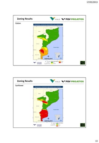 17/05/2013
13
Cotton
Zoning Results
Sunflower
Zoning Results
 