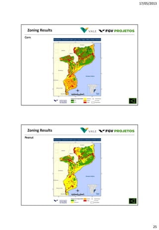 17/05/2013
25
Corn
Zoning Results
Peanut
Zoning Results
 
