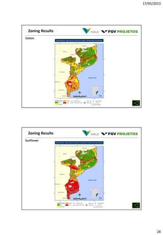 17/05/2013
28
Cotton
Zoning Results
Sunflower
Zoning Results
 