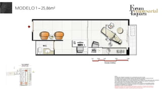 MODELO 1 25,86m²
 