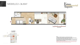 MODELO 2 36,45m²
 
