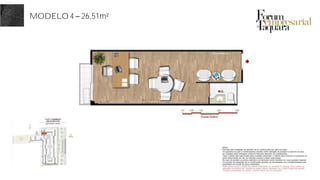 MODELO 4 26,51m²
 