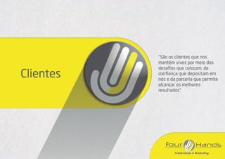 Apresentação four hands publicidade