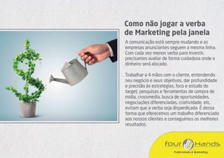 Apresentação four hands publicidade