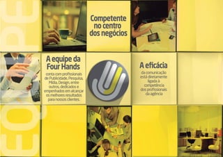 Apresentação four hands publicidade