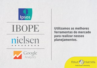 Apresentação four hands publicidade