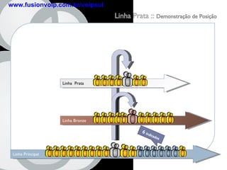 Linha Principal  Linha  Prata Linha Bronze Linha Prata ::  Demonstração de Posição 6  indicados www.fusionvoip.com.br/voipsul 