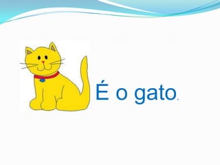 É o gato.
