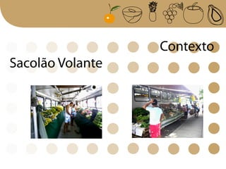 Contexto
Sacolão Volante
 