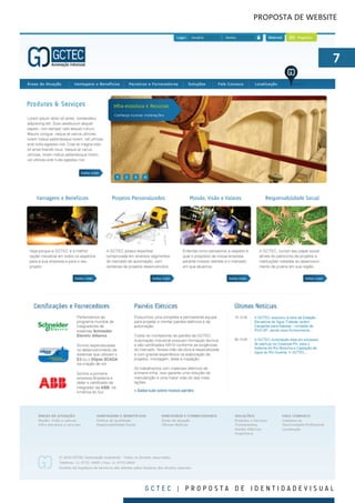 PROPOSTA DE WEBSITE




                                      




GCTEC | PROPOSTA DE IDENTIDADEVISUAL
 