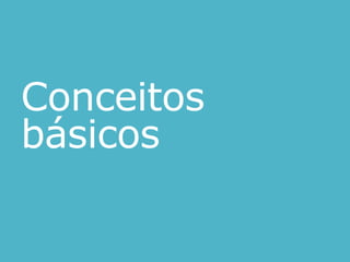 Conceitos
básicos
 
