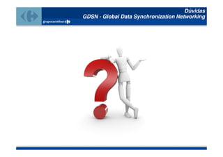 Dúvidas
GDSN - Global Data Synchronization Networking
 