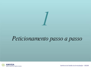 Peticionamento passo a passo 1 