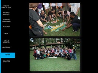 EVENTOS
CORPORATIVOS
PROJETOS
ESPECIAIS
MARKETING
PROMOCIONAL
HOTELARIA

LAZER

STAFF E
LOGÍSTICA
CENOGRAFIA

CASES

CONTATOS

 