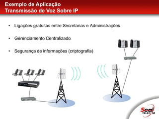 VideoconferênciaRadvision Scopia Desktop eClick-to-MeetInteroperabilidade com sistemas 3G, salas de conferência, telefones VoIP e sistemas baseados em PCIntegração com Microsoft Live Communications Server e IBM Lotus SametimeEnvio de link a parceiros e clientes convidando-os a participar de uma conferência via vídeo de alto nível. Emblaze-VCON vPoint HDSoftware para conferências pessoais, proporciona  áudio e vídeo de alta qualidade, e recursos de fluxo contínuo (streaming), permitindo controlar e participar de transmissões coorporativas.Permite enviar e receber fluxos de dados e de vídeos simultaneamente. 