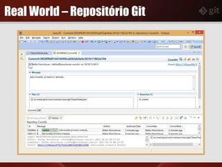 Real World – Repositório Git
 