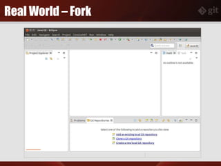 Real World – Fork
 