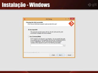 Instalação - Windows
 