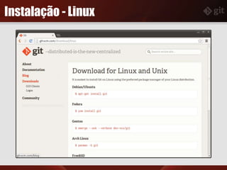 Instalação - Linux
 