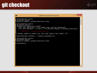 git checkout
 