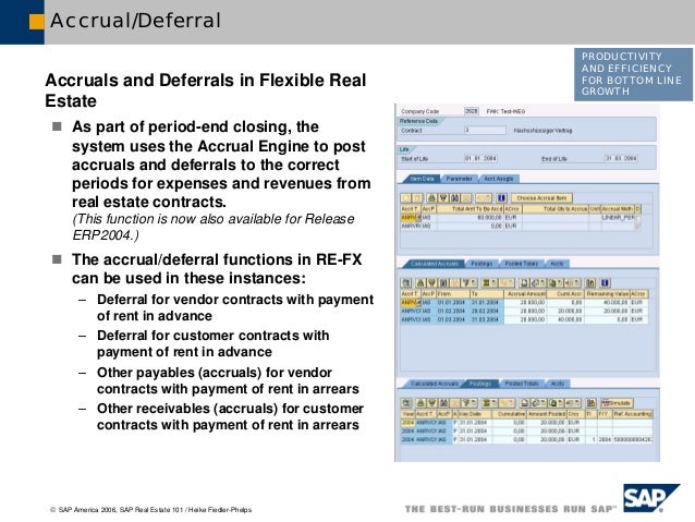 Sap Real Estate Beneficios