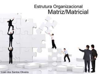 Estrutura Organizacional
                                 Matriz/Matricial




Luan dos Santos Oliveira
 