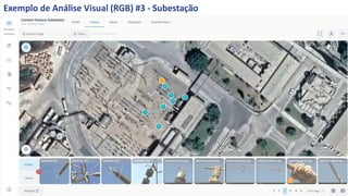Exemplo de Análise Visual (RGB) #3 - Subestação
 