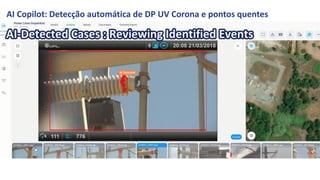 AI Copilot: Detecção automática de DP UV Corona e pontos quentes
 