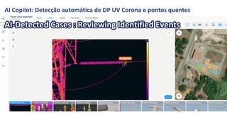AI Copilot: Detecção automática de DP UV Corona e pontos quentes
 