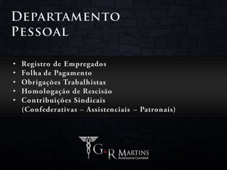 Apresentação G&R Martins