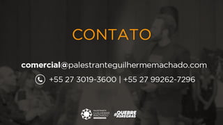 Palestrante Guilherme Machado