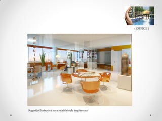 ( OFFICE )

Sugestão ilustrativa para escritório de arquitetura

KELVI ADRIANO DIAS
Consultor de investimentos Imobiliários CRECI: 41563
(51)8201-2795. kelvi.consultor@gmail.com

 