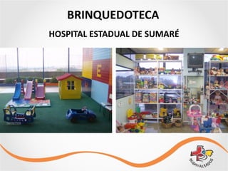 HOSPITAL	
  ESTADUAL	
  DE	
  SUMARÉ
BRINQUEDOTECA
 