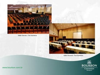 Salão Rouxinol - Foto ilustrativa Salão Gaivota - Foto ilustrativa 