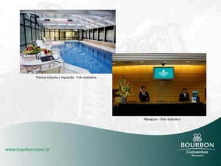 Piscina Coberta e Aquecida - Foto ilustrativa Recepção - Foto ilustrativa 