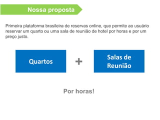 Mais de 500 hotéis parceiros no Brasil
 