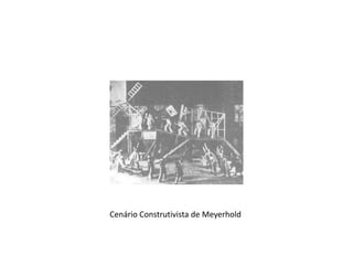 Cenário Construtivista de Meyerhold