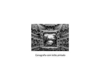 Cenografia com telão pintado