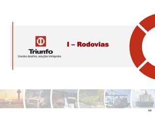 I – Rodovias
11
 