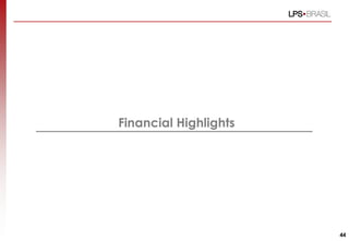 Financial Highlights
44
 
