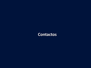 Desafios
Contactos
 